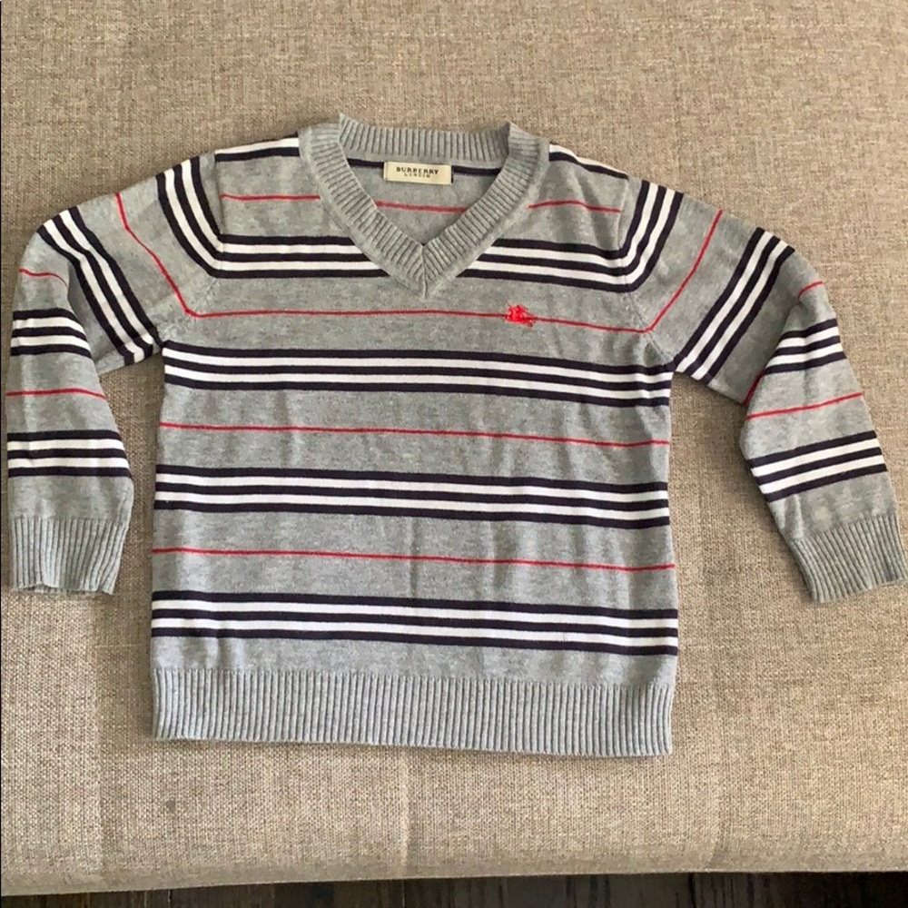 BURBERRY LONDON V NECK SWEATER